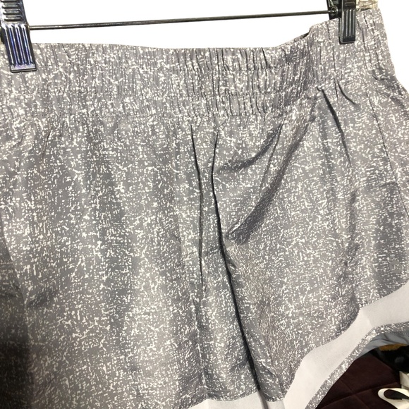 RBX Women's Athletic Shorts - Charcoal and Light Gray - Picture 7 of 10